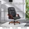 High Back Solid Wood Executive Office Chair thumb 0
