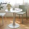 Office Round Top Shape Cocktail Dining Table thumb 2