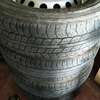 4 Dunlop Tyres with Rims, size 225/70r17c AT20 Grand Trek thumb 0