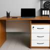 Office Desk: 1200mm Modern Desk with Storage thumb 4