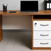 Office Desk: 1200mm Modern Desk with Storage thumb 2