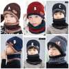 WINTER KIDS BEENIE HAT AND SCARF SET thumb 1
