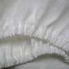 White Striped Fitted Bedsheets thumb 2