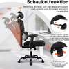 Office Chairs: Lumbar Support Office Chair With Headrest thumb 4