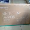 Hisense 50" smart UHD 4k frameless tv thumb 1