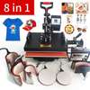 8 In 1 Industrial Quality Heat Press For Tshirts Caps thumb 0