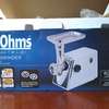 OHMS Powerful Meat Grinder - Silver & White thumb 1