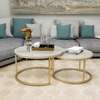 Nesting Round Marble Coffee Table thumb 7