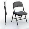 Office Chair: Elegant Modern Black Steel Conference Chair thumb 3