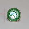 African Union Flag Lapel Pin Badge thumb 4