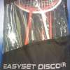 Badminton Kit 2 rackets 2 shuttle corks 3m free standing net thumb 3