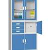Filing Cabinet: Secure Metallic Office Cabinet With Safe thumb 3