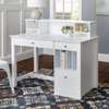 Modern customized Home office desks with a side shelf thumb 2
