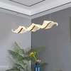 Modern contemporary brass and glass light thumb 0