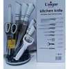 new arrival UNIQUE 9PCs Knife Set-Stainless Steel thumb 1