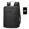 Fashion Laptop Bag USB Black Antitheft Bag thumb 0