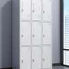 White Steel With Nine Doors Storage Cabinet thumb 5