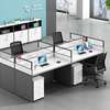 OFFICE DESK: 4 Way Office Workstation Desk thumb 2
