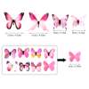 12 Pcs Colorful 3D Butterfly Wall Stickers Decoration thumb 6