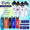 RECYCLABLE METALLIC WATER BOTTLES FULL COLOR BRANDED thumb 1