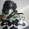 High quality hard boot roller skates with brake thumb 3