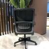 OFFICE CHAIR: Black High Back Office Chair thumb 2