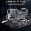 HEAVY DUTY CROSS FLAT VISE(3",4",5",6"&8") FOR SALE thumb 1