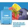 TUGBOAT SUPER 12000 Puffs Vape - Sour Blue Raspberry Lemon thumb 1
