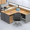 Office Workstation : Modern Curved 2-Way Office Workstation thumb 0