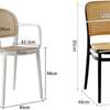 Dining Chair; Rattan Plastic Dining Home Chair thumb 1