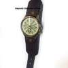 Mens Black Leather watch with wallet combo thumb 2