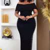 Elegant Off-Shoulder Maxi Dress Bodycon thumb 5