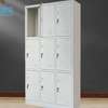 White Steel With Nine Doors Storage Cabinet thumb 9