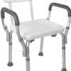 Shower Chair/  Bath Seat, Removable Back and Adjustable Legs thumb 1
