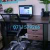 1.2 meters office desk plus low back  recliner mesh chair thumb 0