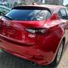 Mazda Axela hatchback red 2016 petrol thumb 7