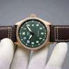 IWC Pilot Spitfire Bronze Watch with Green Dial thumb 2