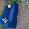 Blue 3seater sofa set on sell at jm furnitures thumb 0