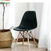 Smart Light Duty Black 4-Legged Eames Chair thumb 5