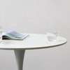 Modern White Round Dining Table thumb 4