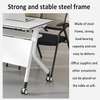 Foldable Seminar Table With Lockable Wheels thumb 1