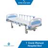 1 Crank Manual Hospital Bed  - single fold / function thumb 0