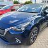Mazda Demio petrol dark Blue 2017 thumb 3