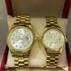 Rolex Day Date Couple Set (Gold Strap White Face) thumb 2
