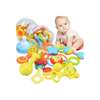 Big Baby Bank With Rattles Teether Toddler Hand Shakers Set thumb 0