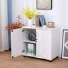 Wooden Office Storage Cabinet 2-Door Lockable Cupboard thumb 1