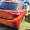 Toyota Vitz hybrid orange 2018 thumb 6