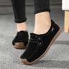 Black Loafers flats shoes woman moccasins women Flats thumb 1