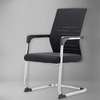 Office Chairs: Non-Rolling Mesh High-back Guest Chair thumb 5