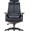 Office Chair: Swivel Orthopedic Chair with Comfort Headrest thumb 4